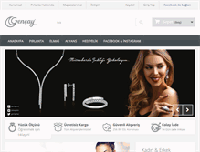 Tablet Screenshot of gencay.com